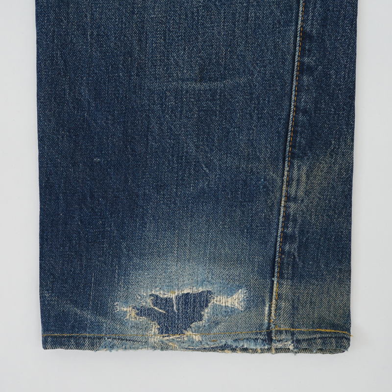 ジーンズ 裾・ひざ・股部分 破れ リペア（修理）_LEVI’S（リーバイス）501XX