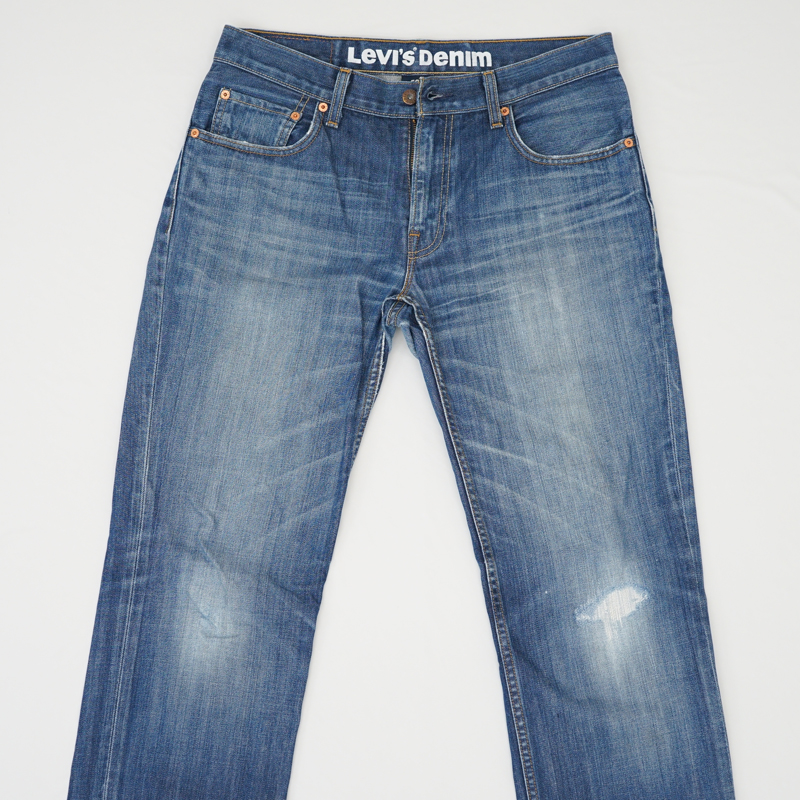ジーンズ ひざ部分 破れ リペア（修理）｜Levi’s（リーバイス） 502