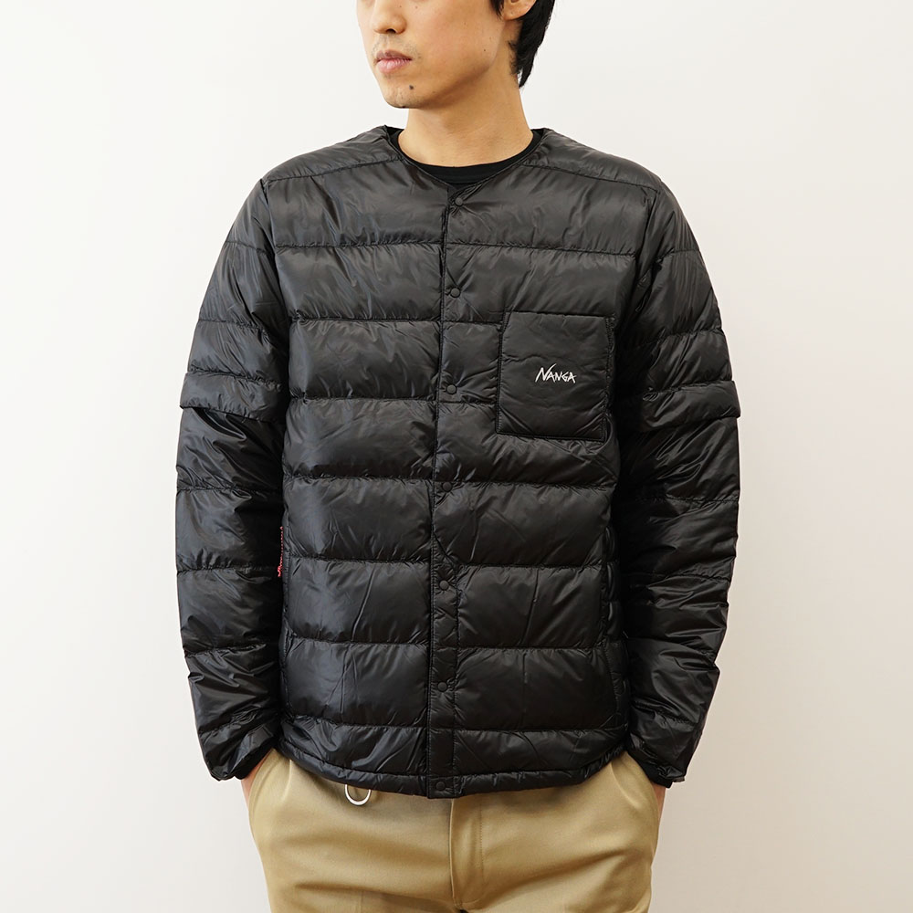 NANGA（ナンガ） インナー ダウン カーディガン デタッチャブル スリーブ 入荷！【N1IDBKF2】【N1IDKHF2