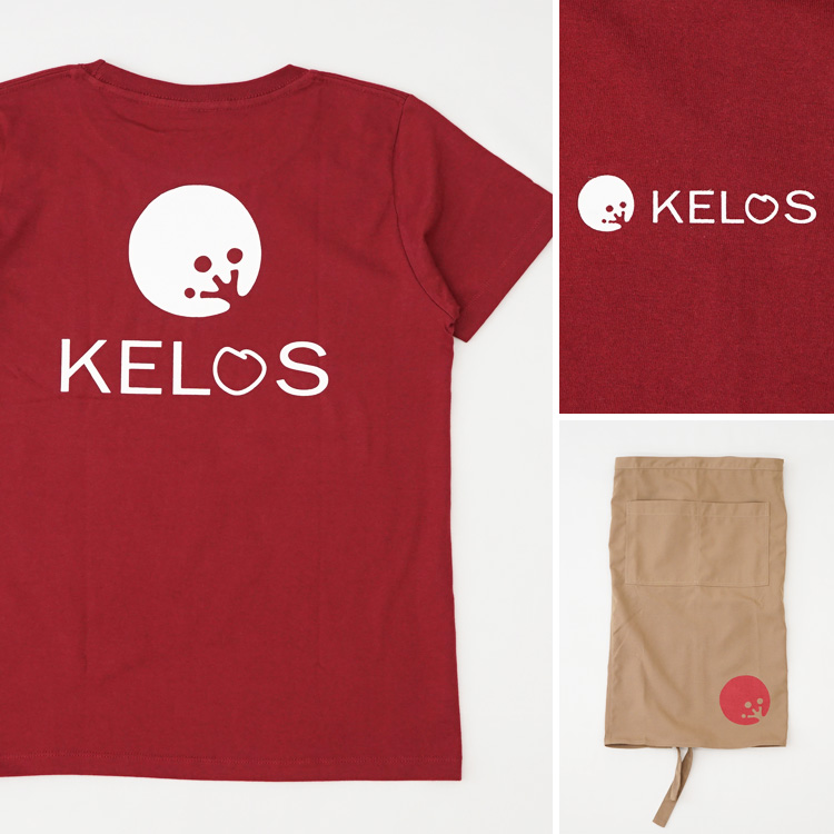 KELOS（ケロス） Ｔシャツ エプロン｜天童市 ワイナリー