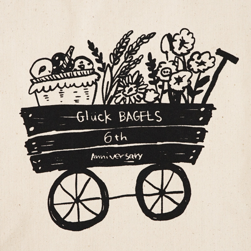 Glück BAGELS グリュックベーグル トートバッグ｜寒河江市 ベーグル専門店