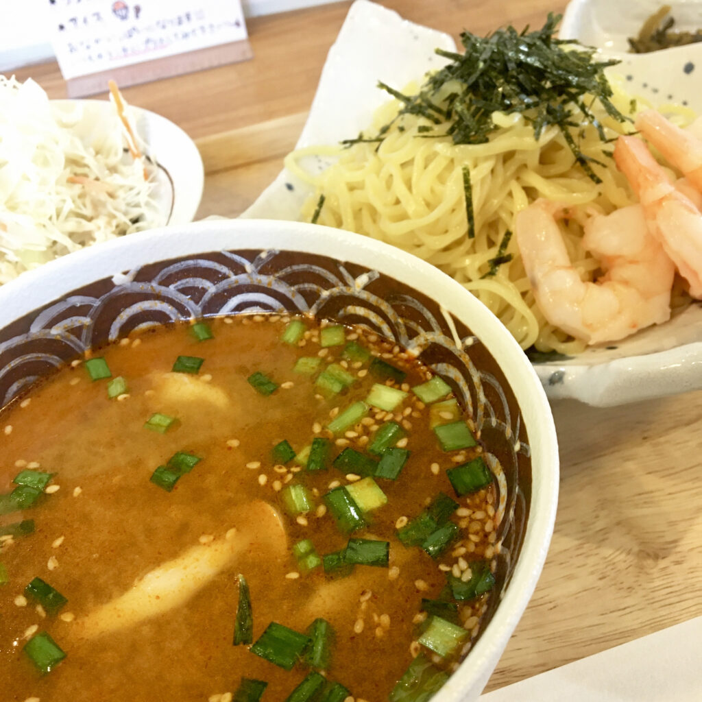 トムヤムクンつけ麺