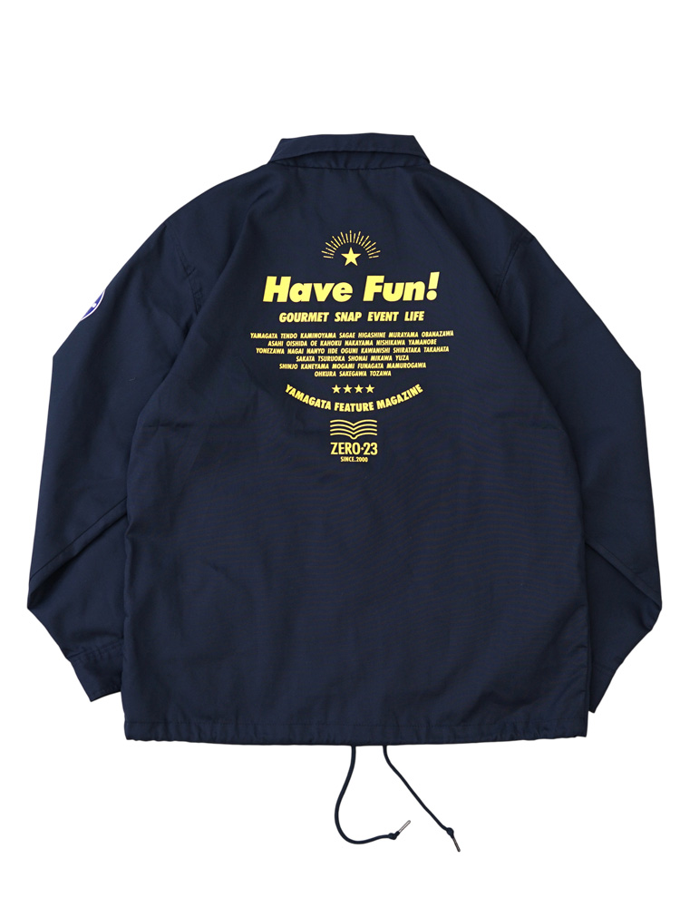 ZERO☆23 コーチジャケット｜山形市 月刊情報誌